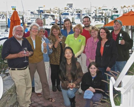 Here's a photo from the Sept. 17 Toast the Coast! All raised their glasses for a toast to the Sound at Middlesex County Green Drinks that was hosted by the The Rockfall Foundation at the Saybrook Point Inn & Spa,