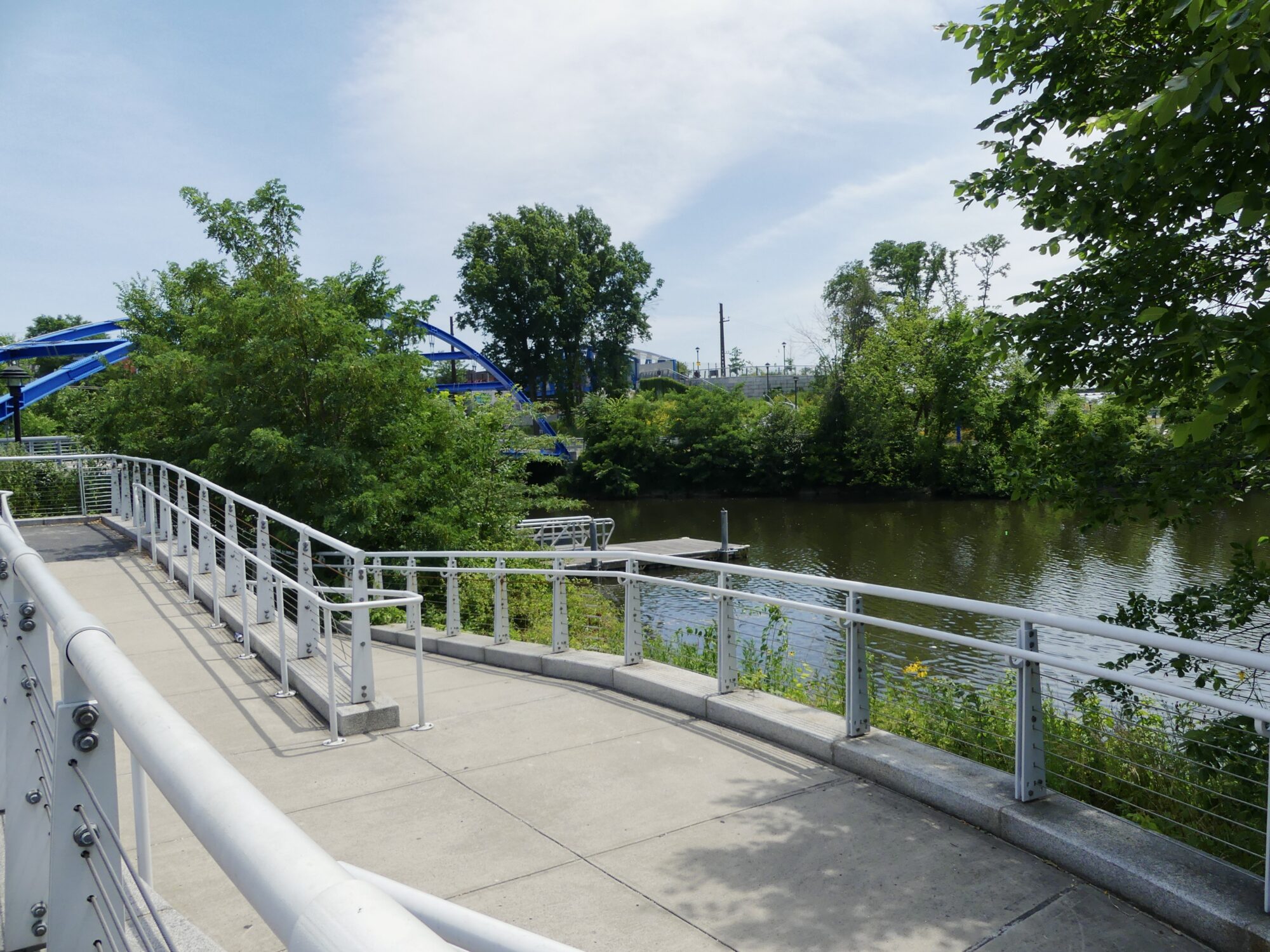 The boat launch at the Concrete Plant Park. Photo by Maya Ray